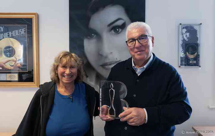 Amy Winehouse’s parents accept BRIT Billion award on her behalf