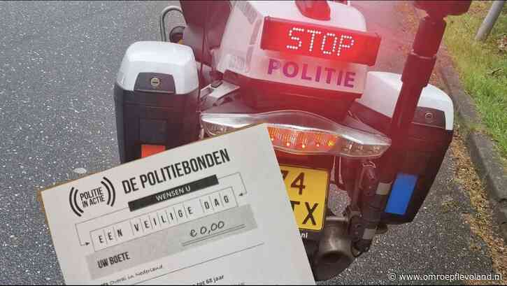 Flevoland - Politie voert actie en schrijft geen boetes meer uit bij kleine overtredingen