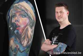 Taylor Swift-tattoo kostte Mike 7.000 euro: “Spaarpotje voor haar concerten”