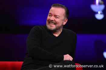 Ricky Gervais announces two Watford Palace Theatre shows