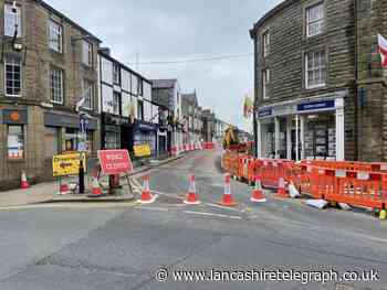 Clitheroe centre main road stays closed as work ramps up