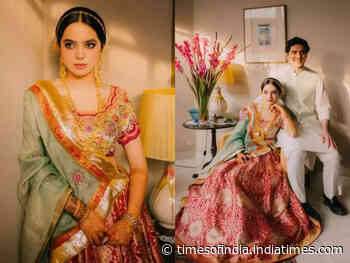 Pakistani bride wears her Nani's lehenga from pre-partition