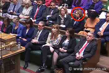 Moment Tory defector Natalie Elphicke crosses the Commons floor in huge blow to Rishi Sunak
