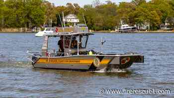 Md. fire department receives first of three new fireboats