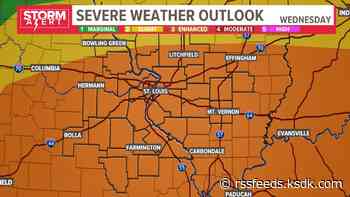 Storm Alert: Even stronger storms possible Wednesday