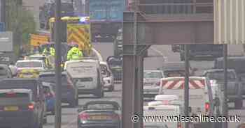 Live updates after crash shuts one lane on M4 westbound near Swansea