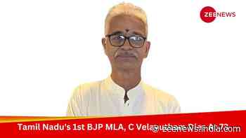 Tamil Nadu`s First BJP MLA, C Velayutham Dies At 73; PM Modi Offers Condolences