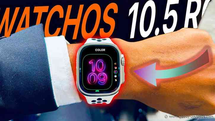 Apple Releases WatchOS 10.5 Release Candidate