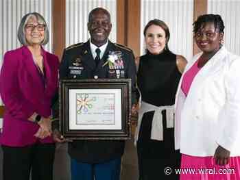 Sgt. Jeffery Matthews awarded Durham Public Schools' Teacher of the Year