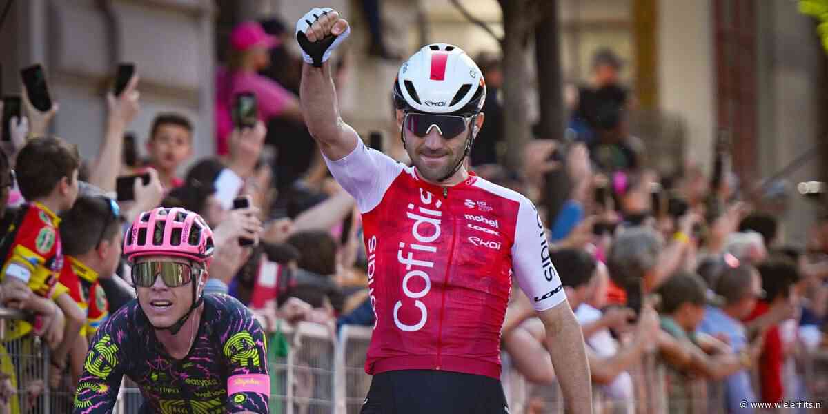 Giro 2024: Sprinters laten zich verrassen in Lucca, vluchter Benjamin Thomas wint na bloedstollende finale