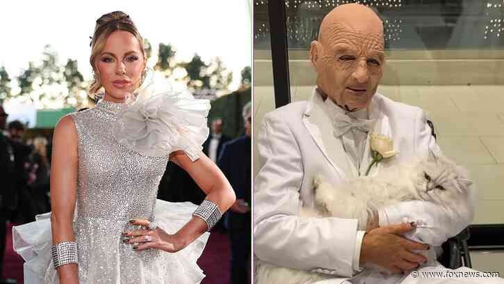 Kate Beckinsale dresses as an old man to silence online haters after shutting down plastic surgery rumors