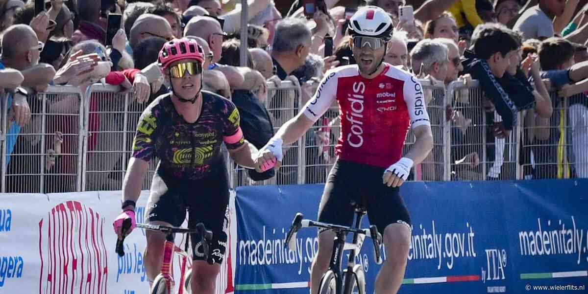Michael Valgren grijpt net naast ritzege Giro: “Eigenlijk wilde ik helemaal niet in de aanval gaan”