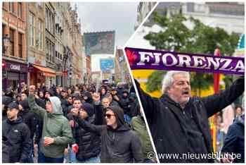 Italiaanse voetbalsupporters houden het rustig in Brugse binnenstad: “Geen sprake van incidenten”