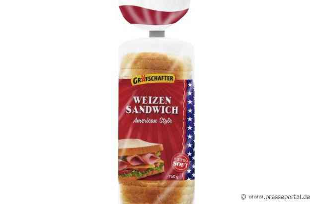 Der niederländische Hersteller Bakkerij Holland informiert über einen Warenrückruf des "Grafschafter Weizen Sandwich American Style, 750g" & "Grafschafter Vollkorn Sandwich American Style, 750g"