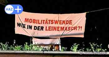 Wieder Tümpeltown-Protest: Banner an Hannovers Westschnellweg