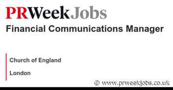 Church of England: Financial Communications Manager