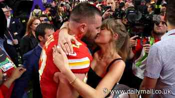 Travis Kelce and Taylor Swift will get engaged within a YEAR, claims Dave Portnoy - and says they will have a baby named after Patrick Mahomes!