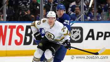 Bruins Game 2 lineup: Jesper Boqvist slots back in; Swayman expected starter