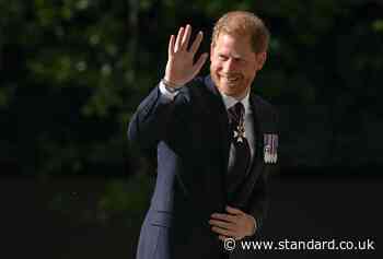 Harry at Invictus Games anniversary celebrated as King hosts garden party just a few miles away