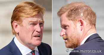 Prince Harry sits next to 'second dad' Mark 'Marko' Dyer at Invictus service after King Charles snub
