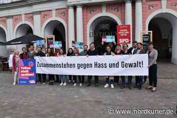 Rostocker Politiker setzen sich gegen Hass und Gewalt im Wahlkampf ein