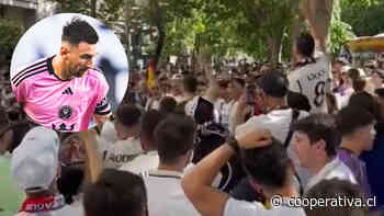 [VIDEO] Hinchas de Real Madrid insultaron a Messi antes del duelo con Bayern Munich