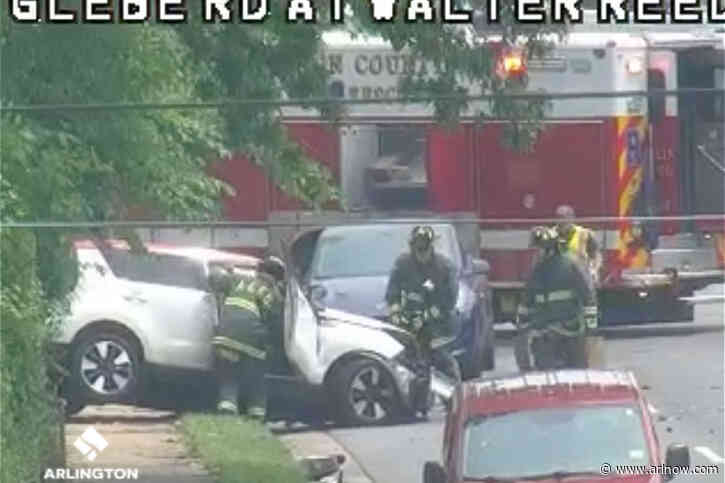 TRAFFIC ALERT: S. Glebe Road blocked by crash and rescue
