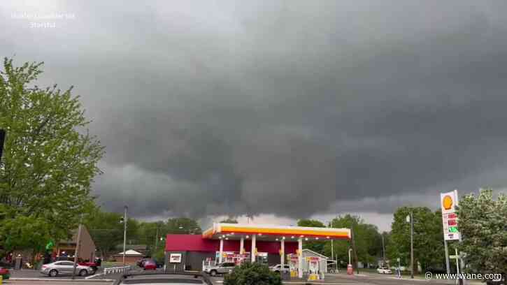 WATCH: Ominous cloud looms over Muncie