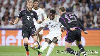 Real Madrid gegen FC Bayern jetzt live: Davies fehlen Zentimeter zur Führung