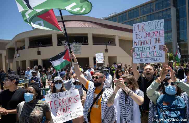 Gaza solidarity encampments at UCI and Chapman continue to rally for changes