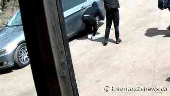 Hamilton police release video of shooting that injured bystander