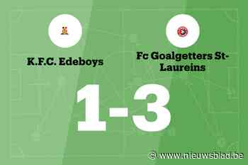 De Lust maakt twee goals voor FCG Sint-Laureins in wedstrijd tegen KFC Edeboys