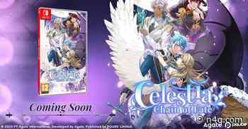 The romance-fantasy VN "Celestia: Chain of Fate" is soon coming to PC and the Nintendo Switch
