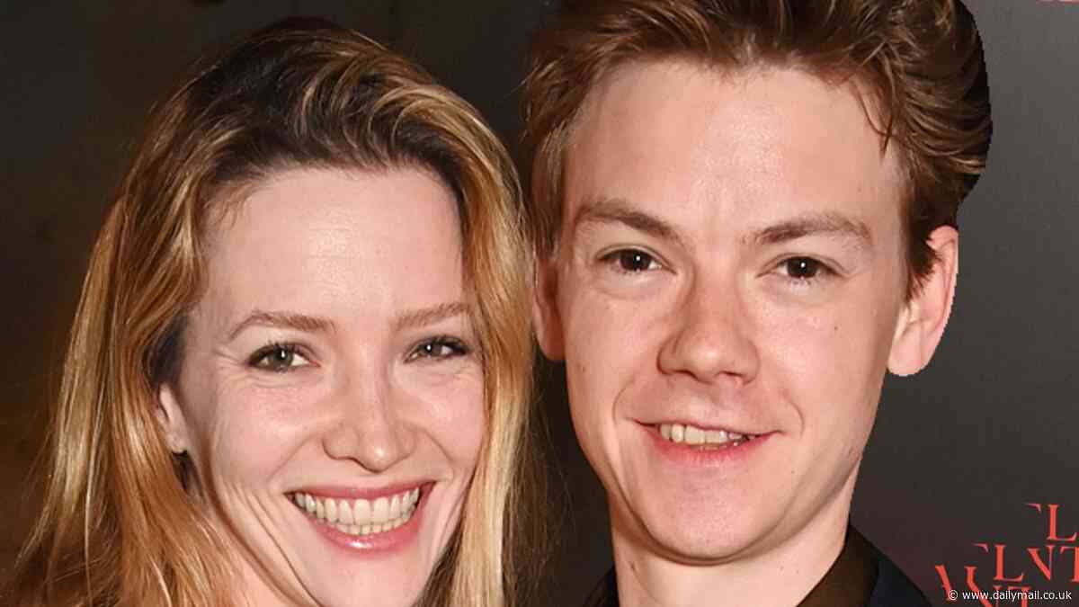 Talulah Riley looks gorgeous in floaty floral dress as she cosies up to her husband Thomas Brodie-Sangster at Strictly Confidential screening