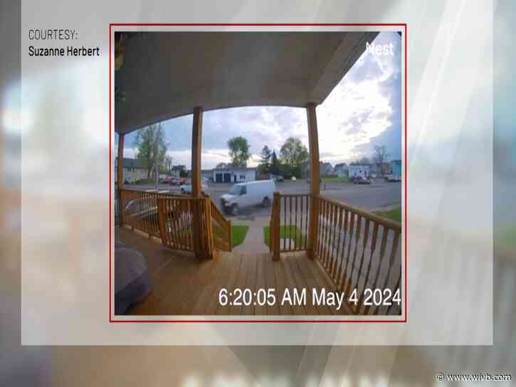 Watch: Van crashes into South Buffalo home