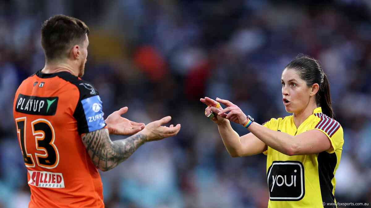 ‘Intimidatory and disrespectful’: NRL’s warning to clubs after spike in referee confrontation
