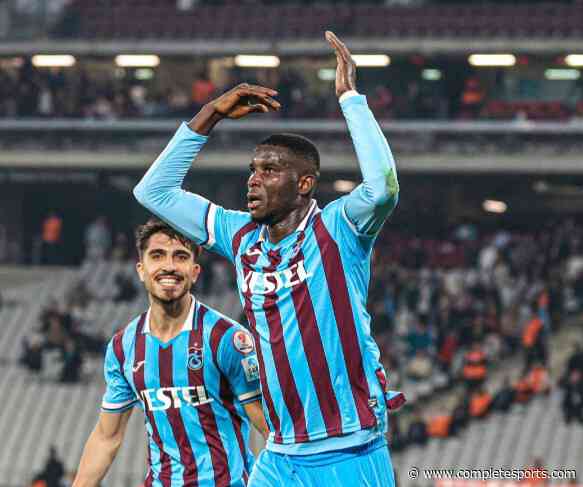 Turkish Cup: Onuachu Scores As Trabzonspor Qualify For Final After 4-0 Win Vs Karagumruk