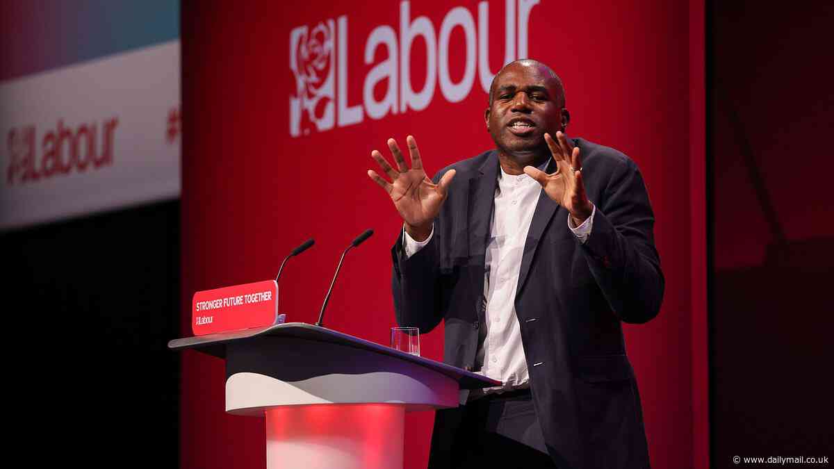 Labour's flip-flopping Lammy says he'll now work with Trump... despite previously calling him a 'woman-hating, neo-Nazi-sympathising sociopath'