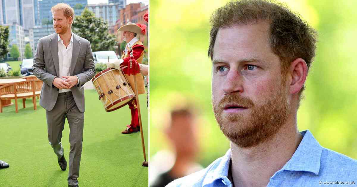 Bold signs show previously 'restricted and closed off' Prince Harry has had major transformation