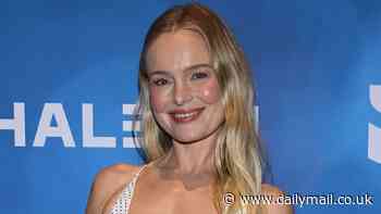 Kate Bosworth is a vision in sparkly low-cut gown as she joins glam Jordin Sparks and Brooks Nader at the star-studded Smile Train Gala in NYC