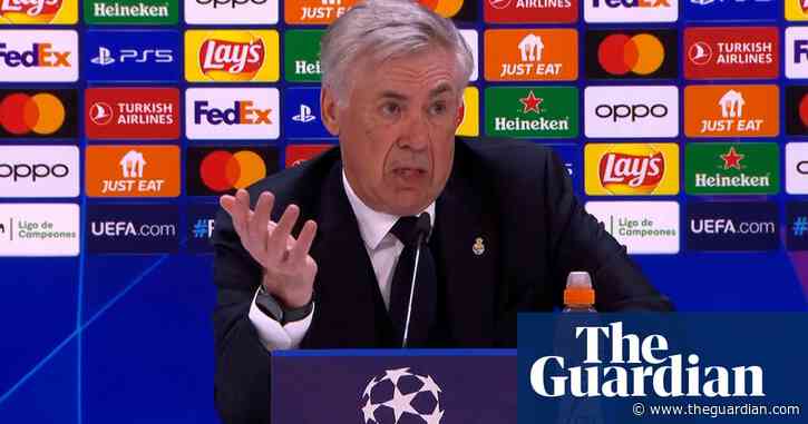 Carlo Ancelotti brushes aside Bayern complaints as Real Madrid make Champions League final – video