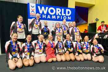 Bolton cheerleaders with special abilities become world champions