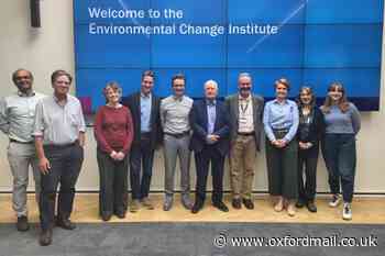MP visits Oxford University environmental research centre