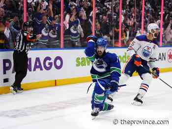 Canucks 5, Oilers 4: Getting off the playoff mat to land incredible knockout punch