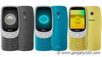 Nokia 3210 Feature Phone With New Colour Options, 4G Connectivity Launched: Price, Specifications