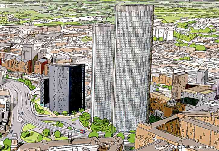 Dual student towers plan for Birmingham Gun Quarter