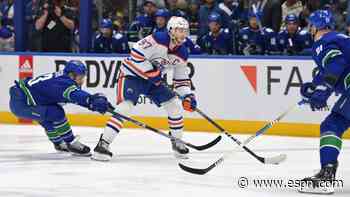 Oilers keep calm despite G1 collapse to Canucks