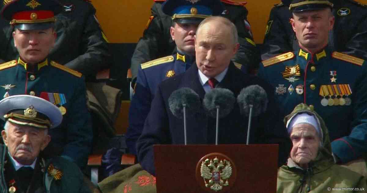 Putin hints at World War Three with chilling 7-word message to the West on Russia's 'Victory Day'