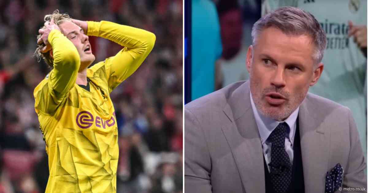 Jamie Carragher claims Borussia Dortmund will be ‘devastated’ by Real Madrid reaching Champions League final