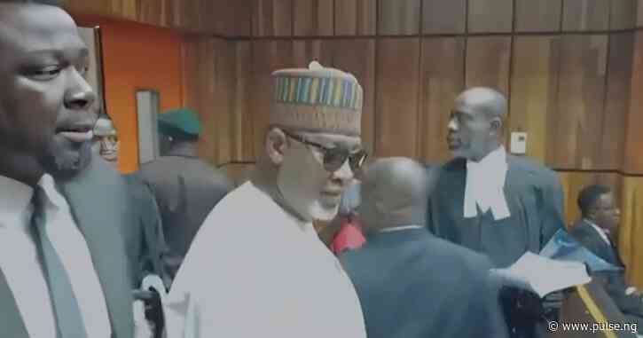 PHOTO: Sirika, daughter, appear in court over alleged ₦2.7bn fraud